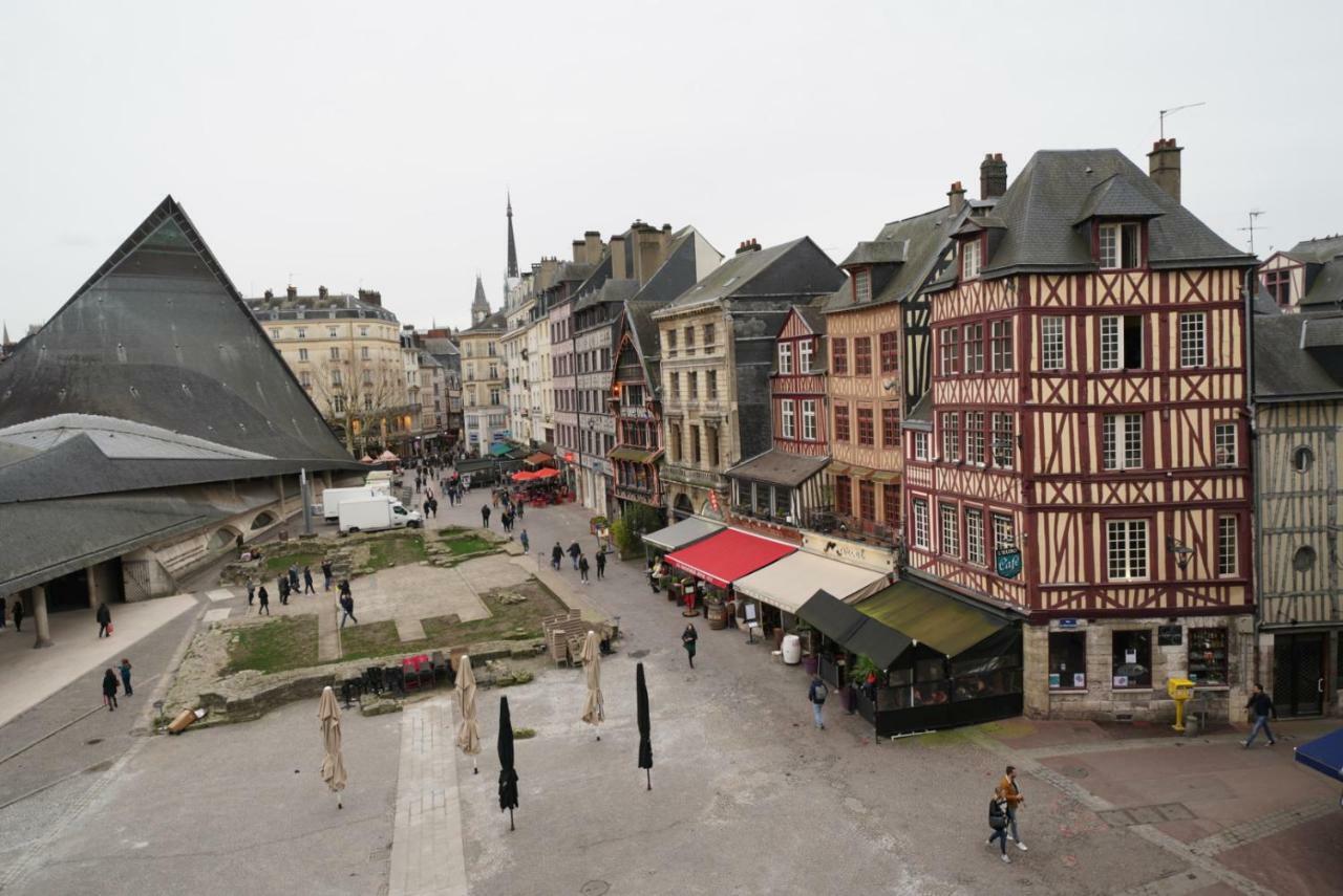 רואן Appartement Place Du Vieux Marche מראה חיצוני תמונה