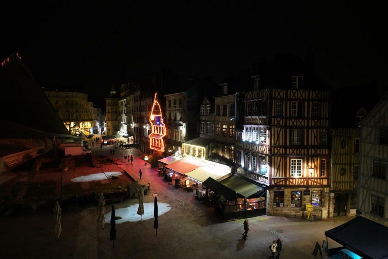 רואן Appartement Place Du Vieux Marche מראה חיצוני תמונה